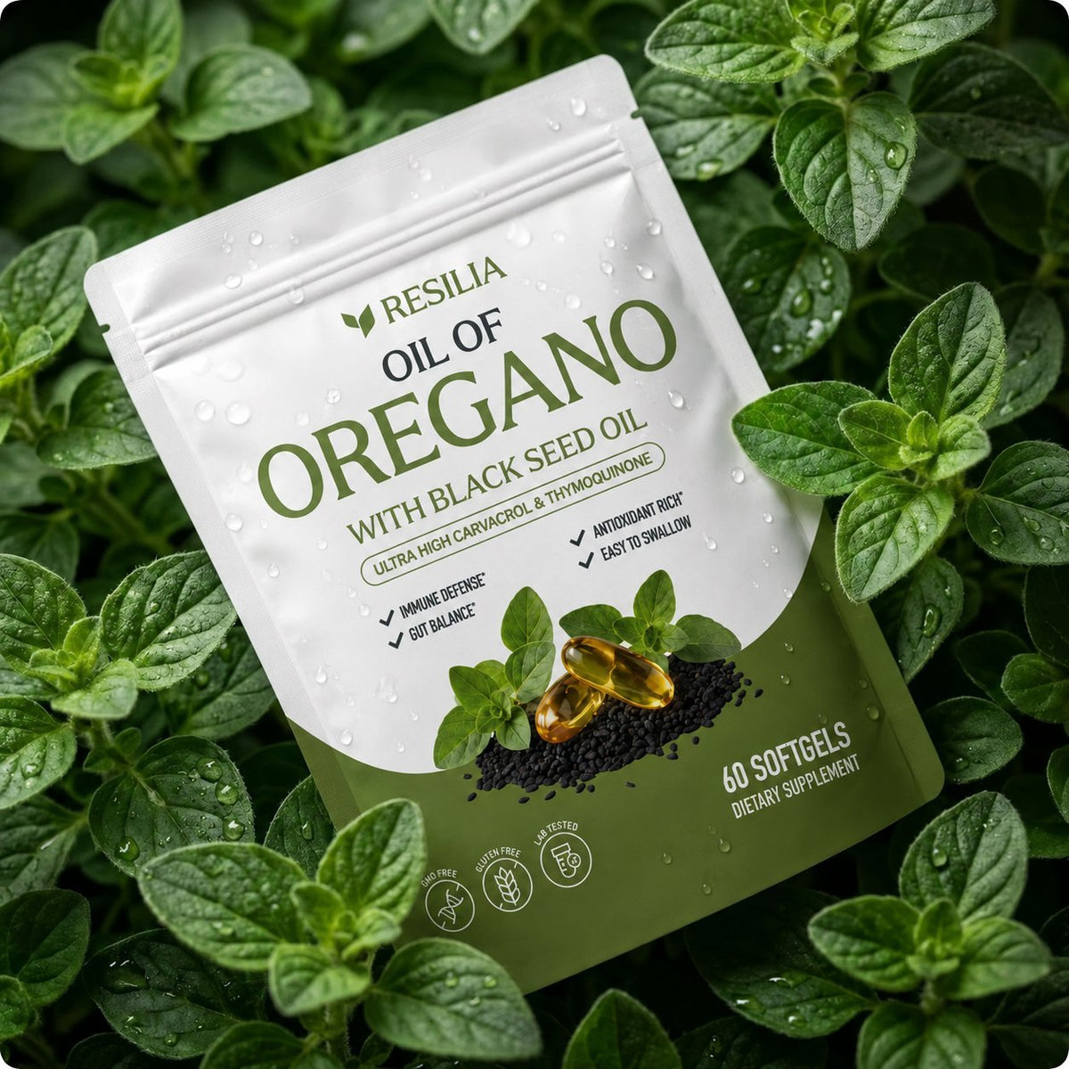 Cápsulas blandas de aceite de orégano Resilia®