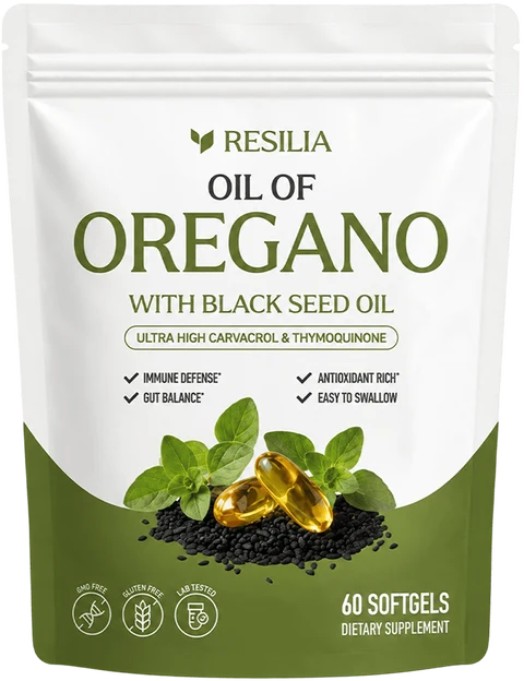 Resilia Oil of Oregano + Black Seed Oil