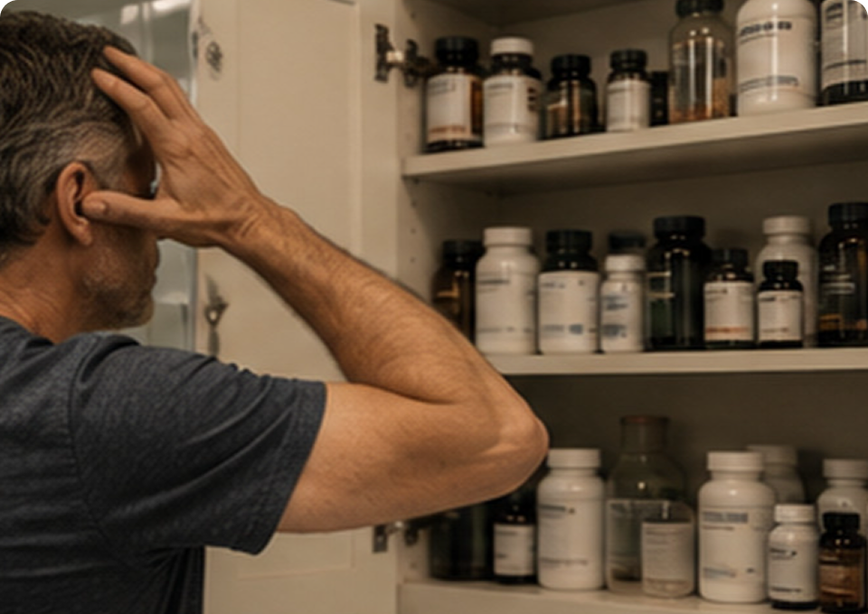 MYTH 4: “I need a cupboard full of supplements”