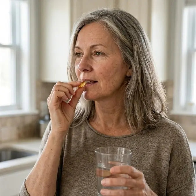 Femmes à la mi-vie utilisant une routine de bien-être naturelle