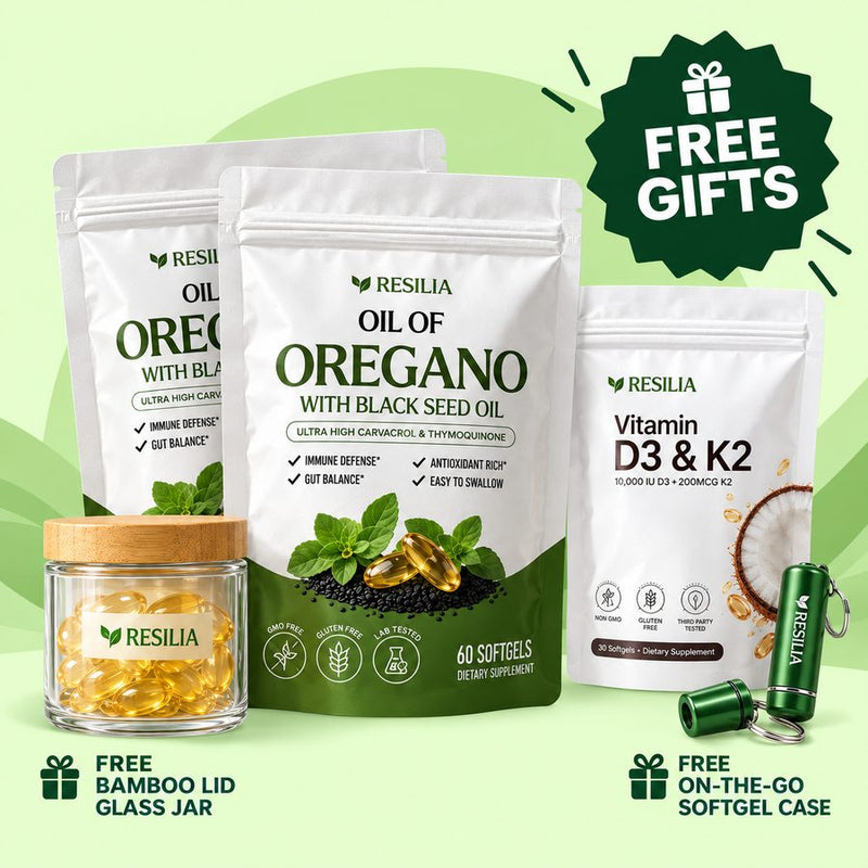 Buy 3, Get 2 Free Gifts — 2-Month Resilia Routine